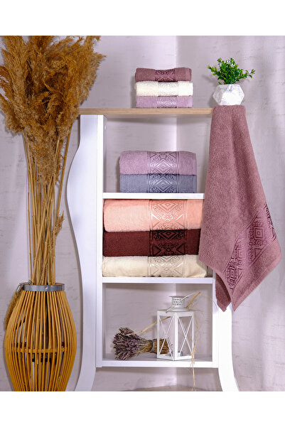 Hazangülü Buldan Üretim Dowry Jacquard Venus 6-Piece Kitchen Towel I 30X50