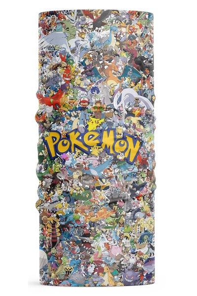 CEBECİOTO POKEMONN Unisex Buff Biker - طوق الرقبة وعصابة الرأس