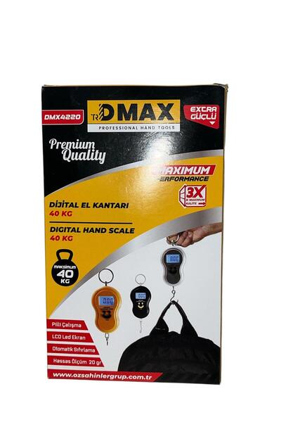 DMAX DİJİTAL EL KANTARI 40 KG