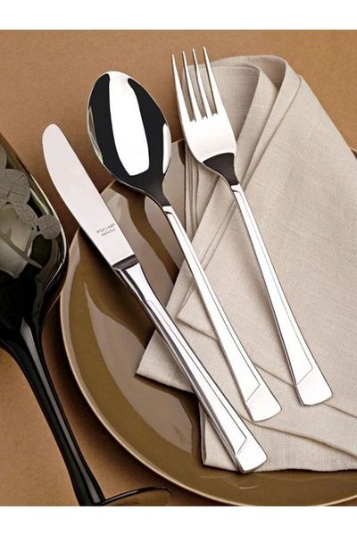 Viyalente 12-Piece Yakamoz Dinner Fork Stainless Steel