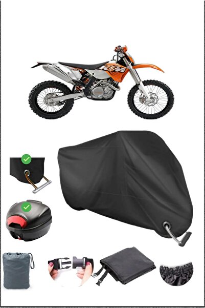 Breen أسود KTM 400 SXC قفل خلفي متوافق مع القماش المشمع المقاوم للماء (دراجة ...