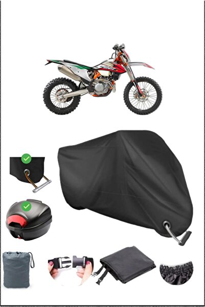 Breen أسود KTM 500 EXC قفل خلفي متوافق مع القماش المشمع المقاوم للماء (دراجة ...