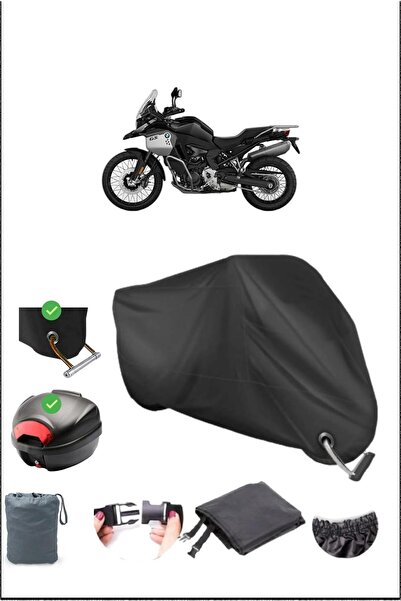 Breen BLACK BMW F 900 GS ADVENTURE REAR BAG LOCK COMPATIBLE WATERPROOF TARPAU...