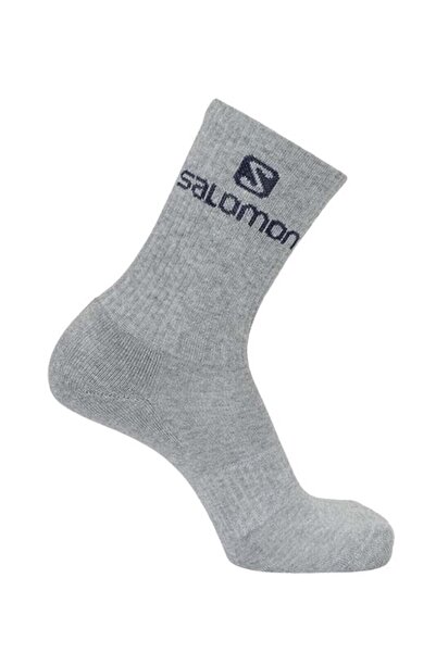 Salomon LC1445300 Ежедневни чорапи Crew от 3 части унисекс ЧЕРНО-СИВО-БЯЛО