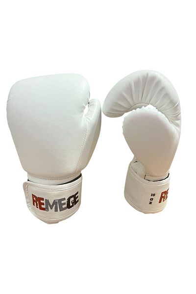 REMEGE Boxing Gloves - Boxing Match Gloves - High Quality Artificial Leather - Mold Inside