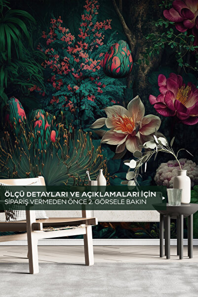 Pluswall Gizemli Yağmur Ormanı Duvar Kağıdı, Salon Duvar Kağıdı, Yatak Odası Duvar Kağıdı, Ofis Duvar Kağıdı