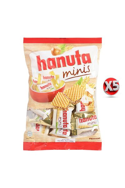 Ferrero HANUTA Minis 5x200 GR