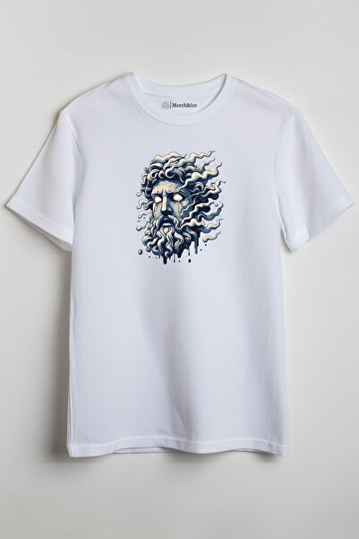 Merch&ice Zevs, grčki bog Štampano unisex T-shirt