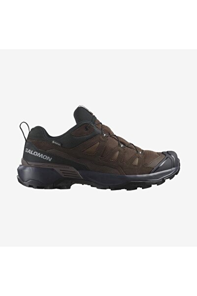 Salomon حذاء X Ultra 360 الجلدي للرجال من نوع Gore-Tex باللون العنابي للاستخد...