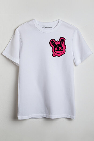 Merch&ice Crveni opasni zec Štampano unisex T-shirt