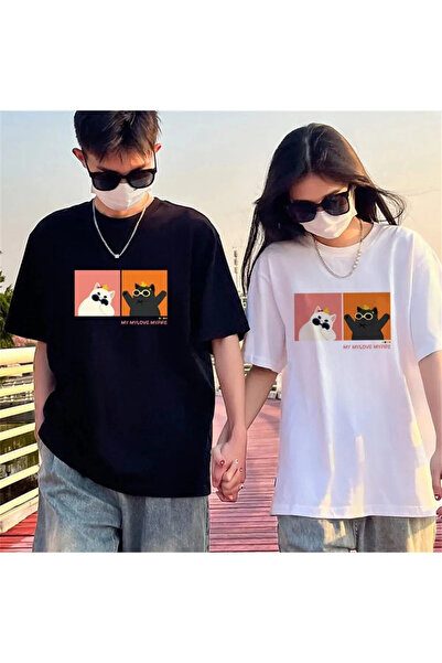 Wish BF New Season Tir Harajuku Style Couple Lover Couple Ρούχα - 2 Τεμάχια