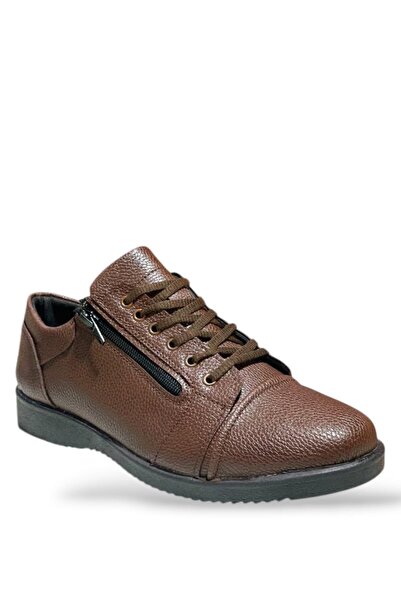 MODESS Ορθοπεδικά άνετα παπούτσια με φερμουάρ καθημερινής χρήσης από συνθετικό δέρμα