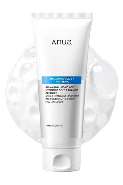 ANUA 8 Hyaluronic Acid Hydrating Gentle Foaming Cleanser 150ml