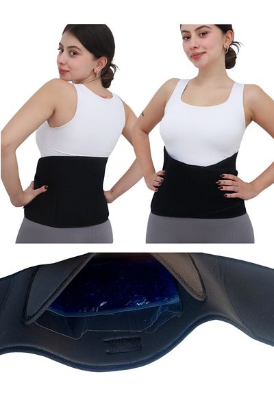 Ankaflex Medical Hot Cold Pain Treatment Belt Unisex Pain Band Corset with Thermogel