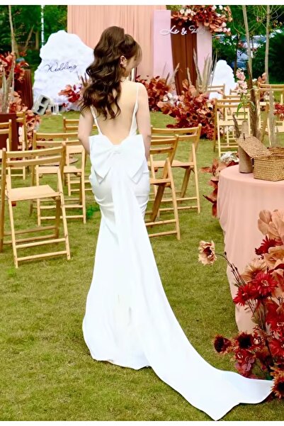 LO ADORO Siyah Çiğ Beyaz Pembe Gelinlik Ekstra Kuyruk Ekstra Duvak Nişan Kına...