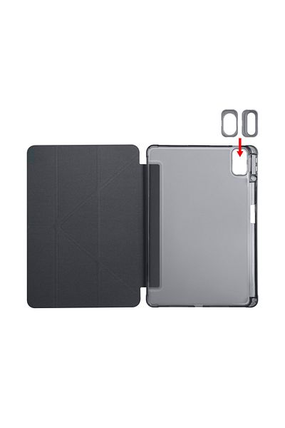 İncisoft Huawei Matepad Se 11 Inch 2024 Compatible Tablet Case with Pen Compartment + Screen Protector + Pen Set of 3
