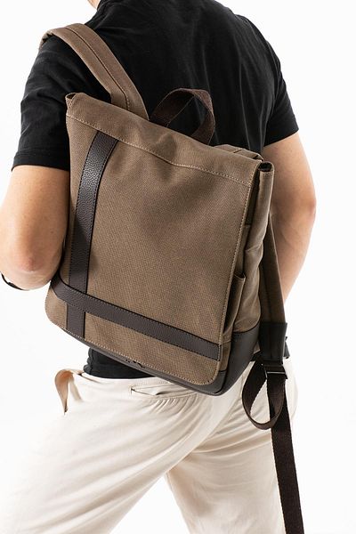 H&D COLLECTİON Σακίδιο πλάτης από καμβά - Ιδανικό για καθημερινά και σχολικά 419