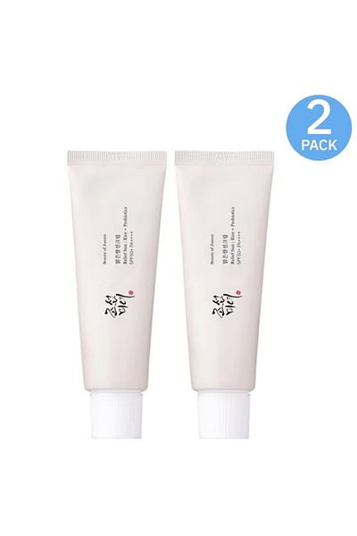 Beauty of Joseon ريليف صن: أرز + بروبيوتيك قطعتين × 50 مل