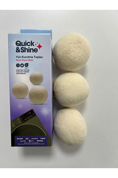 Quick&Shine كرات تجفيف الصوف - آلة تجفيف · ·