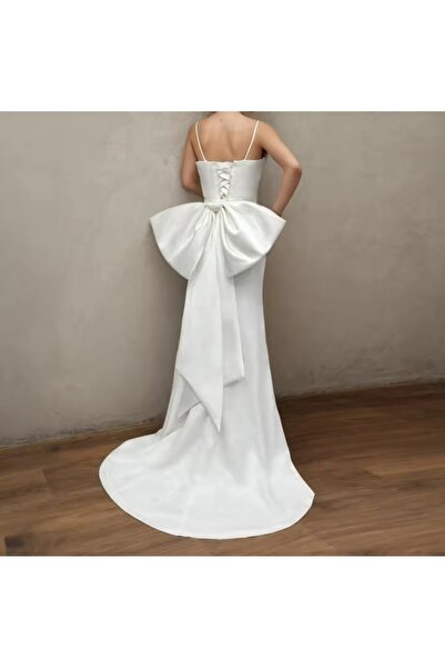 LO ADORO Μαύρο Λευκό Ροζ Νυφικό με Έξτρα Ουρά και Έξτρα Πέπλο, Αξεσουάρ για Π...