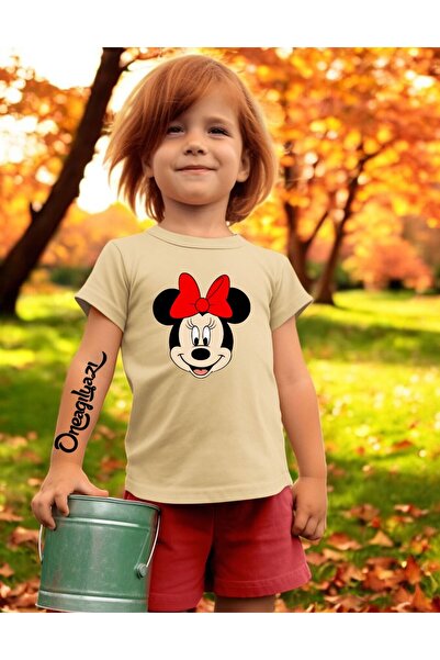 oneagılyazı Tricou supradimensionat pentru fete cu imprimeu Mick Mause