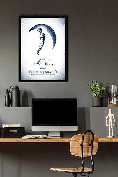 Saturn Pictură înrămată Moon Knight - Moon Knight Marvel Series Poster Painting