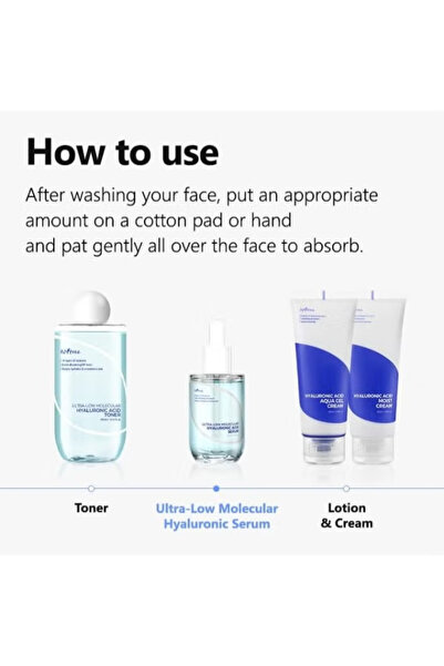 Isntree Ultra-low Molecular Hyaluronic acid Serum 50ml 1.69 fl.oz.