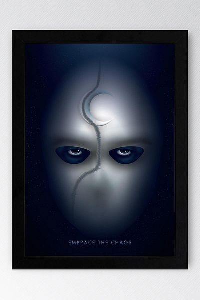 Saturn Pictură înrămată Moon Knight - Moon Knight Marvel Series Poster Painting