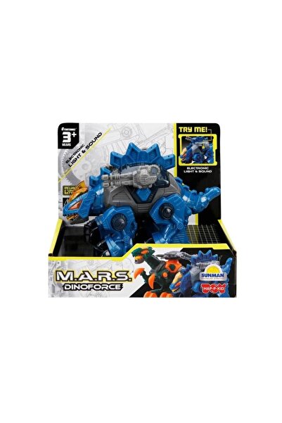 TRUST STORE Trex Dinazor Işıklı Ve Sesli Happy Kid Mars DINOFORCE MAVİ