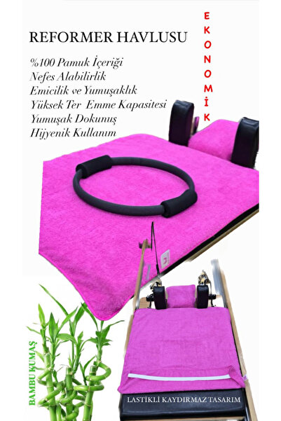 shop Reformer Havlusu Kaydırmaz Fuşya
