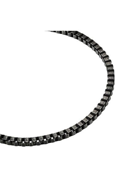 True Rebels Edelstahlarmband Armband Edelstahl gunmetal