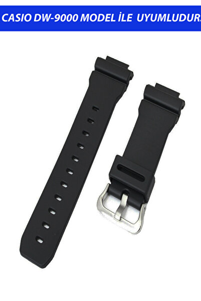 COBRA حزام ساعة من السيليكون متوافق مع ساعة Dw-9000