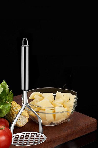 Transformacion 304 Stainless Steel Potato Masher - Carrot Banana Avocado 721297