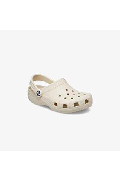 Crocs Παιδικές κρεμ παντόφλες Classic Clog