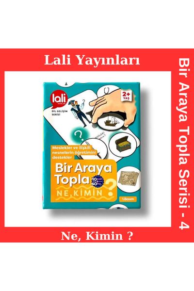 Lali Yayınları Lali Broadcasts Gather Together Series -4 What, Who'S? Languag...