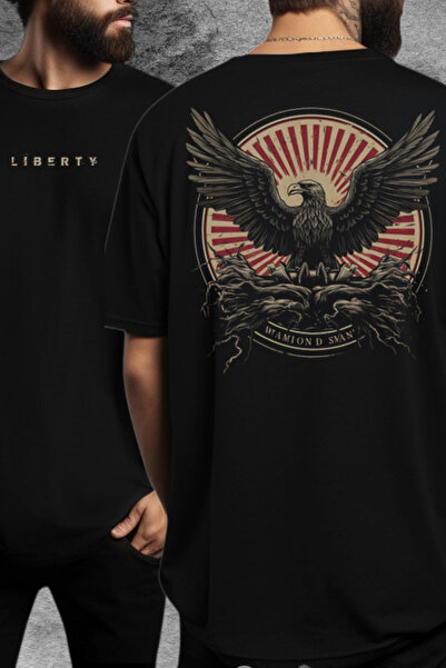 Wish BF Ελευθερία με τύπωμα oversized Μπλουζάκι