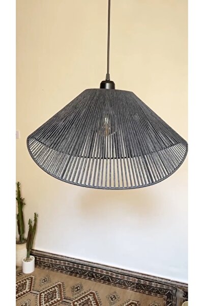 luminart LUMİNART İskandinav Rustik Tarz Bohem avize Makrome avize Salon avize Yatak Odası Avize