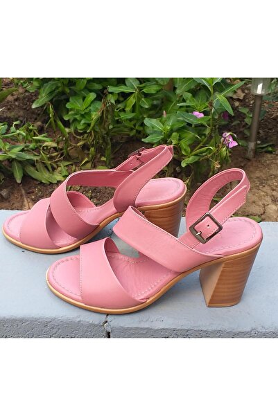 Bulldozer 231712   Women's Genuine Leather Heeled Summer Shoes