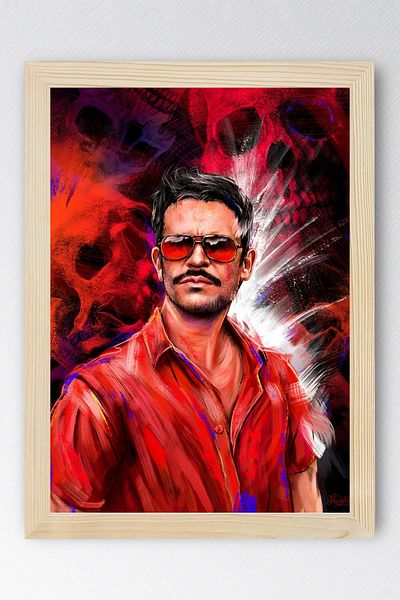Saturn Narcos Framed Picture - Narcos Series Poster Art Print