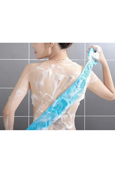 Monte Lua Double Sided Bath Bath Washcloth, Silicone Massage, Soft Shower Washcloth, Bath Washcloth,