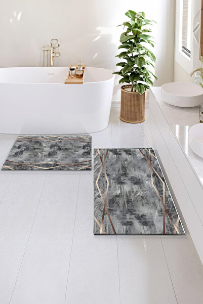 elyar αντιολισθητικό χαλάκι μπάνιου με σόλα με κουκκίδες που πλένεται