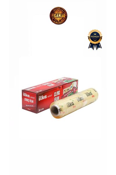 figanlar ambalaj 1St Quality Food-Fit Stretch Film 30 cm X 300 m (Net 300 Meters) 1 Piece