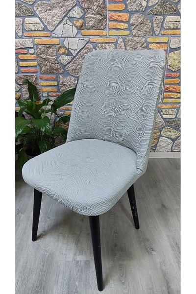 COVER TEKSTİL Μεγάλο οβάλ κάλυμμα καρέκλας ύφασμα ζακάρ