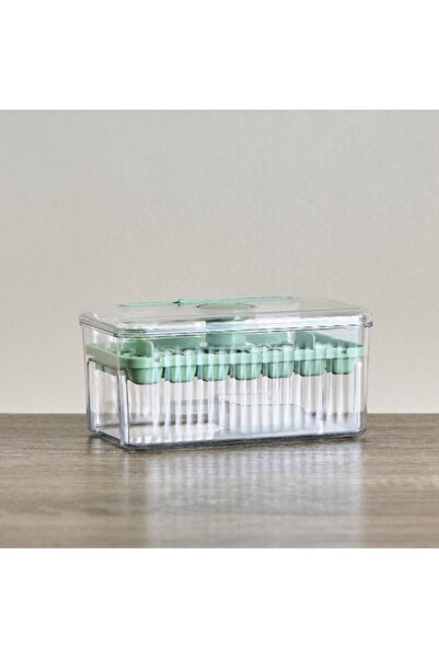 Home Box صندوق مكعبات الثلج من آيسي ستور أند سكوب، مكون من 28 حجرة