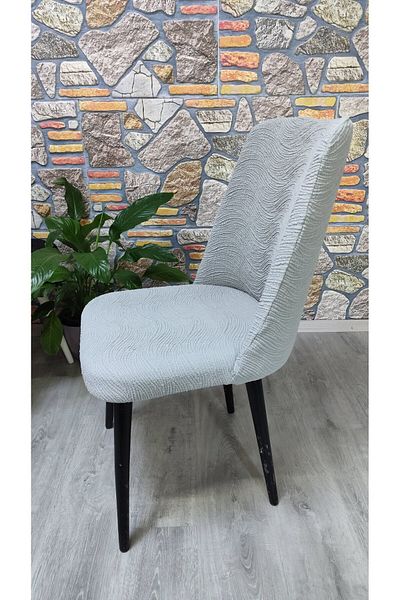 COVER TEKSTİL Μεγάλο οβάλ κάλυμμα καρέκλας ύφασμα ζακάρ