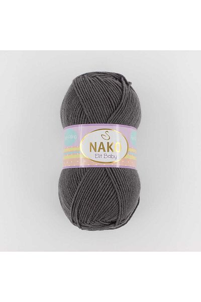 NAKO Elit Baby / Dark Grey / 10994 / Συσκευασία 5 τεμαχίων