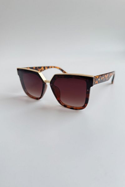 DSN Molly Women's Leopard Print Sunglasses