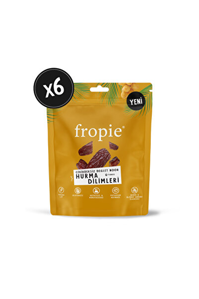 FROPİE Çekirdeksiz Hurma Dilimleri - Deglet Noor 75 Gr X 6 Adet