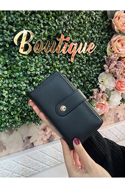 Baykuş Boutique محفظة نسائية تريند مع حجرة للورق والعملات المعدنية