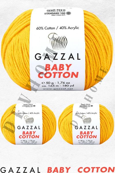 devhome Gazzal Baby Cotton Amigurumi Lanyard - 50Gr 3 Pcs Punch Hand Knitted Thread Toy Bag